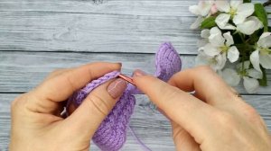 Как СШИВАТЬ вязаные изделия КРАСИВО// ШОВ крючком//ВЯЗАНИЕ