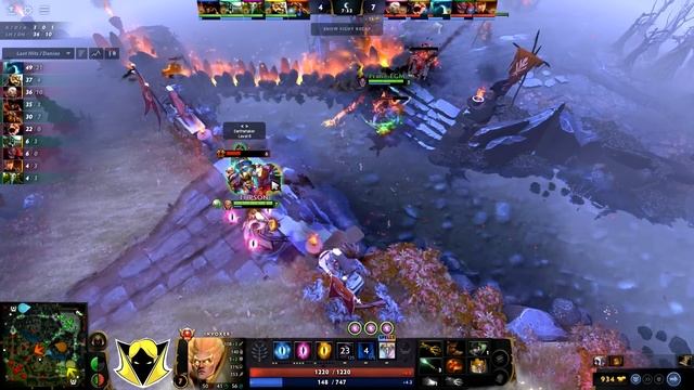 KIYOTAKA GIVES THE MID LANE TO TOPSON INVOKER | Dota 2 Invoker смотреть онлайн