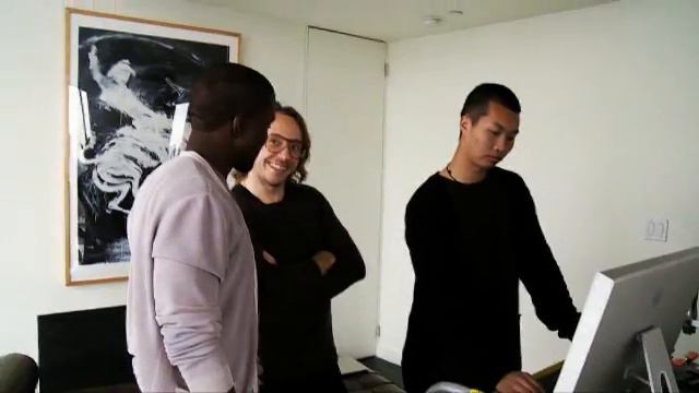 Kanye West and Amber Rose | Behind the Scenes | ELLE смотреть онлайн