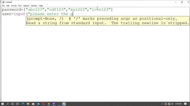 Python list with if block & proper password match exercise ||পাইথন||python in bengali || part - #1 смотреть онлайн
