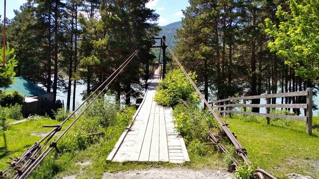 ТЕЛЕЦКОЕ - МАНЖЕРОК  - ЧЕМАЛ. Посещаем мосты Катуни и озеро Манжерок.