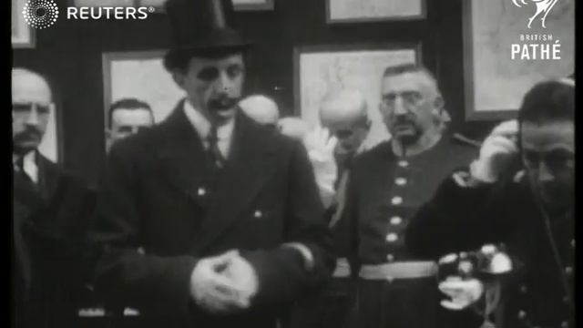 King Alfonso opens Spanish exhibit (1920) смотреть онлайн