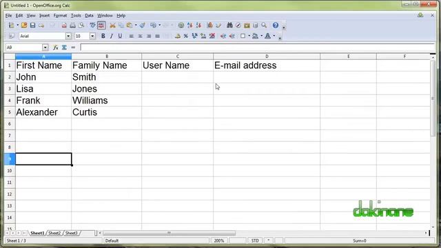 Open Office Calc - Using formulas to handle text смотреть онлайн
