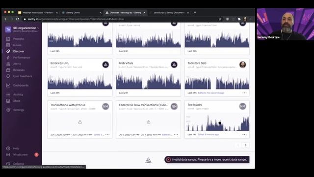 Performance Monitoring and Google Web Vitals - Sentry смотреть онлайн