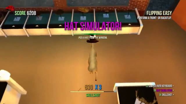 Hat Simulator Achievement Guide in Goat Simulator X Box One смотреть онлайн