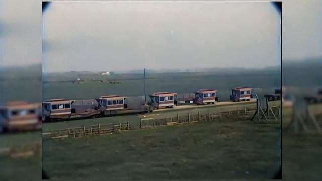 1903 год - Поездка на трамвае (в цвете) / Tram Ride, England