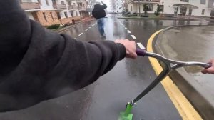 ОТ ПЕРВОГО ЛИЦА ПО ЗАБРОШЕННОЙ ДОРОГЕ В СОЧИ НА САМОКАТЕ