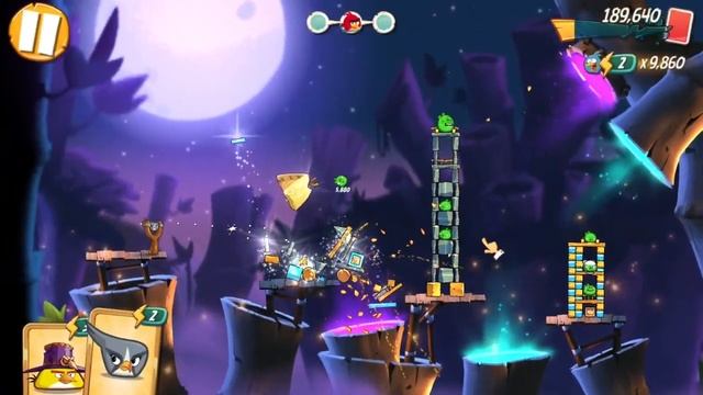 Angry Birds 2 Gameplay | Mastering Bamboo Forest's Eggchanted Woods Adventure смотреть онлайн