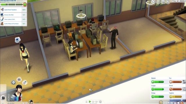 The Delinquents!! - The Sims 4: Yandere Simulator Challenge - Ep. 5 смотреть онлайн