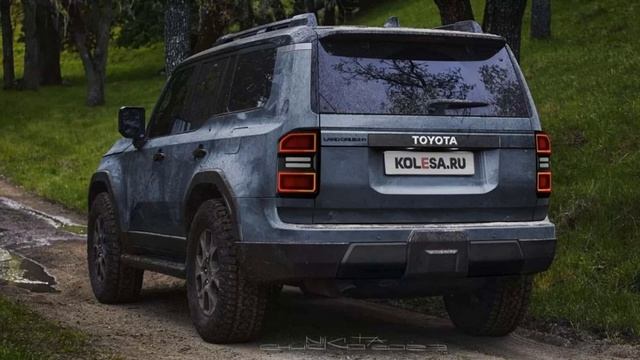 2024 Toyota Land Cruiser Prado Rendered With Boxy Design, Lexus GX Bones |#toyota #landcruiserprado