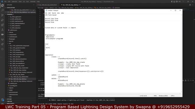 LWC Training Part 05 | Program Based Lightning Design System | Impetration | Wire | Adaptor смотреть онлайн