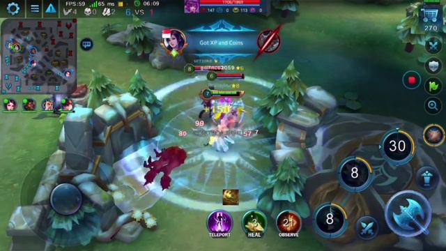 Heroes Evolved - Magnolia Build Figter ( Ranked SS18 ) смотреть онлайн