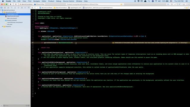 Lets Build That Marvel App! Swift 4 part 1 смотреть онлайн