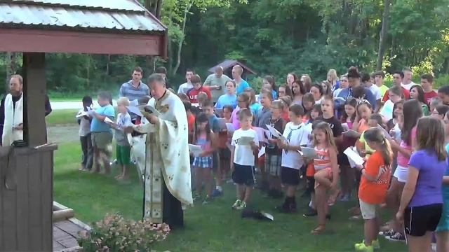 Moleben to St Nektarios смотреть онлайн