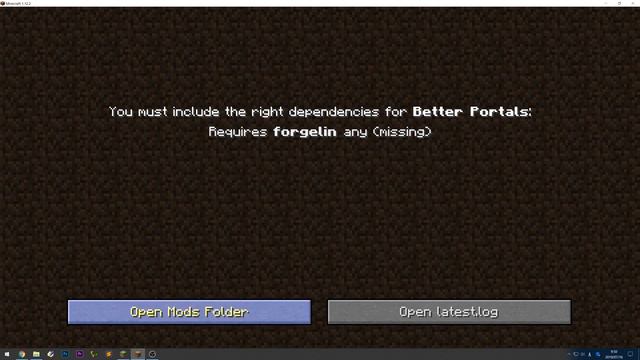 【Minecraft】ForgeでYou Must Include The Right Dependenciesエラーが出た時の対処法