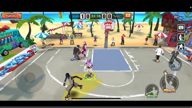 БАСКЕТБОЛЬНАЯ ИГРА НА ТЕЛЕФОНЕ || 3on3 Freestyle Basketball mobile смотреть онлайн