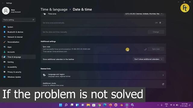 How To Fix Time Synchronization Failed Error смотреть онлайн