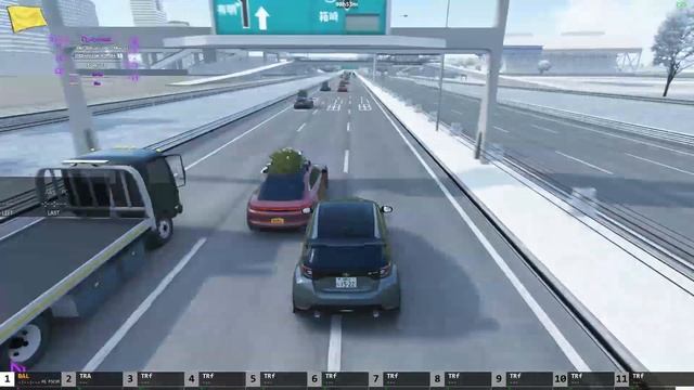 TOYOTA GR YARIS (THRUSTMASTER 458 WHEEL) MOVING IN MEDIUM TRAFFIC!!! #nohesi смотреть онлайн