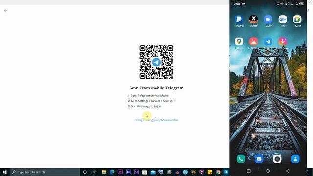 How to Login on Telegram With QR Code (Quick & Easy) смотреть онлайн