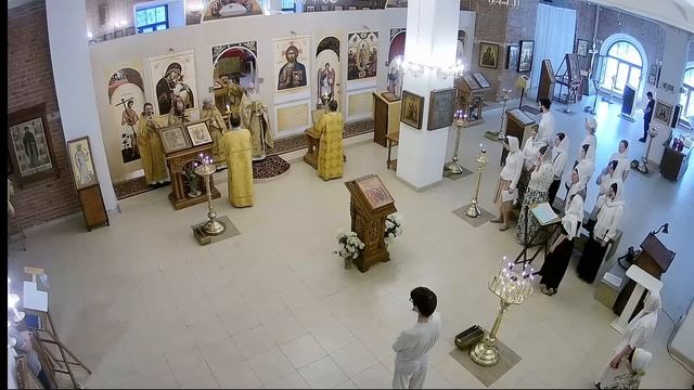 Собор славных и всехвальных 12-ти апостолов. Престольный праздник собора Всемилостивого Спаса смотреть онлайн