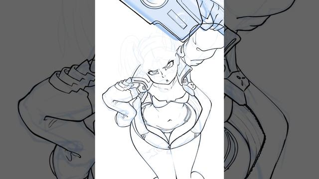 Drawing: Rebecca Cyberpunk Edgerunners | The loli stays! смотреть онлайн