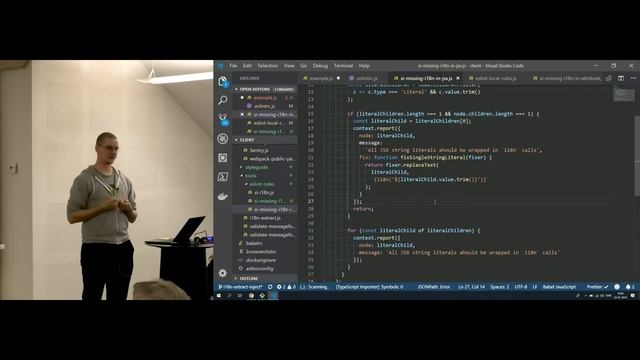Shape your workflows with custom eslint plugins - Peter Müller смотреть онлайн