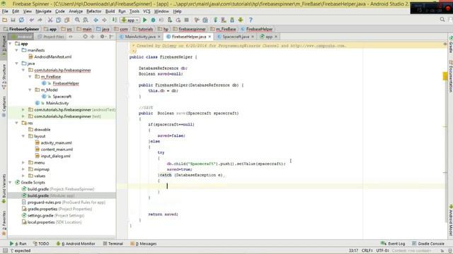 Android FireBase Ep.02 : Spinner - Save,Retrieve Show [Updated] смотреть онлайн