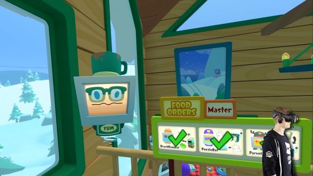 TOP SECRET ENDING... JOB BOT IS TAKING OVER!!?! Hacking Vacation Simulator VR HTC Vive смотреть онлайн