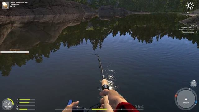 Куори на спиннинг с лодки