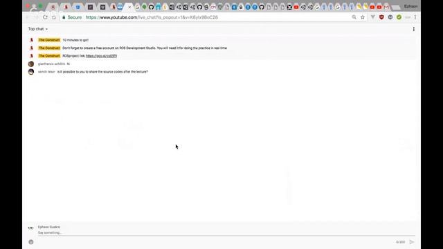 ROS Developers LIVE-Class #25: How to create basic markers in Rviz | Round 2 смотреть онлайн