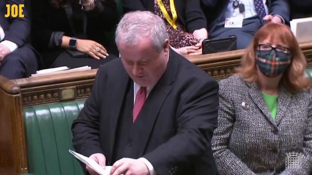 Boris Johnson laughs when Ian Blackford asks if he has disrespected Covid dead смотреть онлайн