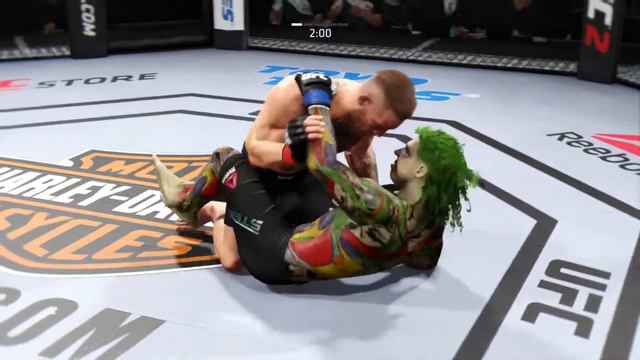 Conor McGregor vs. Freak Stein - EA Sports UFC 2 смотреть онлайн