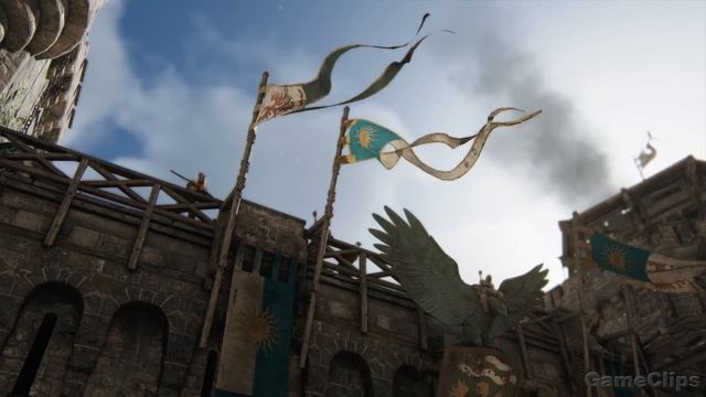 KNIGHTS VS WARLORD KNIGHTS Fight Scene Full Battle (2021) For Honor Cinematic 4K ULTRA HD смотреть онлайн