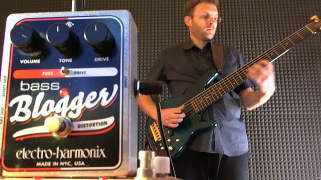 Electro-Harmonix EhX Bass Blogger Demo Fuzz & Drive (Carlo Chirio with Yamaha Trb 6p) смотреть онлайн