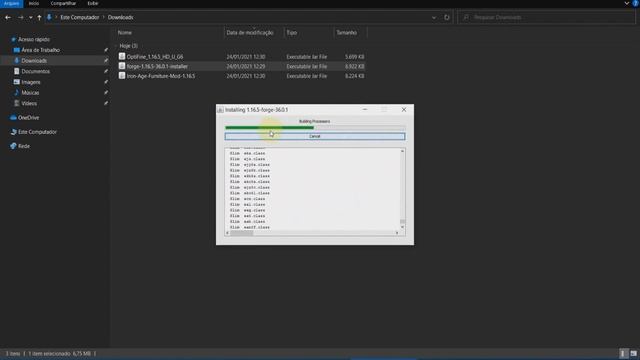 Como Baixar e Instalar MODS no Minecraft 1.16.5 Tutorial Simples Passo a passo смотреть онлайн
