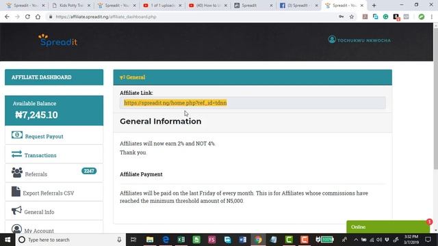 Stat Earning by Becoming a Spreaditglobal Affiliate. смотреть онлайн
