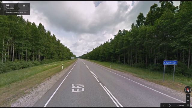 Часть 38. Дорога Салацгрива - Пярну. Part 38. Road Salatsgriva - Piarnu смотреть онлайн
