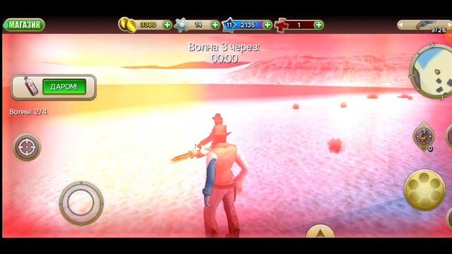 СДЕЛКА С БАРМЕНОМ! | ПРОХОЖДЕНИЕ SIX GUNS (ANDROID) #3 [ИгроФильм] (Игра детства ✨) смотреть онлайн
