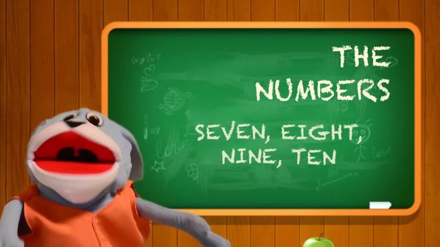 Números en INGLÉS del 1 al 10 para NIÑOS смотреть онлайн