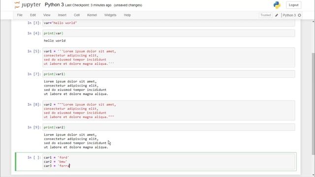 Python Strings - I | Python Tutorial Series #5 смотреть онлайн