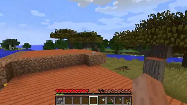 Как сделать железную кирку в Minecraft смотреть онлайн