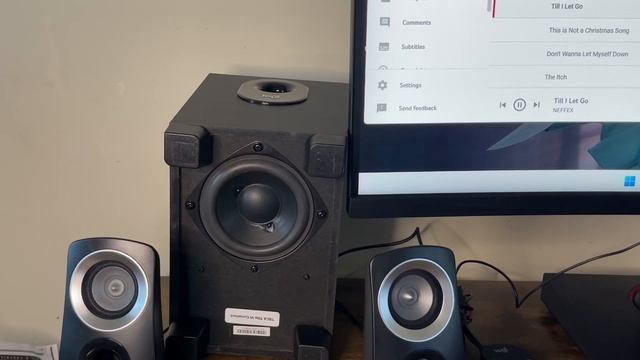 Logitech Z313 Audio test смотреть онлайн
