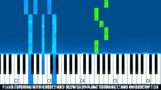 Gravity Falls - Opening Theme - Piano Tutorial смотреть онлайн