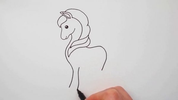 How to draw a Unicorn - How to draw Magical Animals