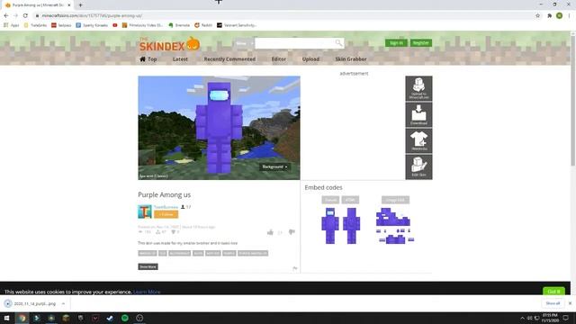 How to get your own Minecraft skin for java edition смотреть онлайн
