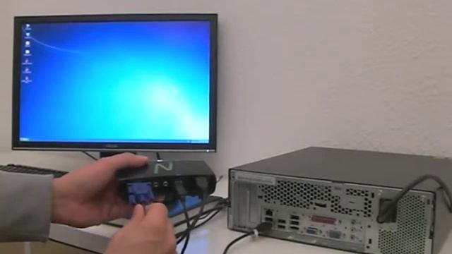 Thinpel bloggie NComputing U170 3D Game und Video an der U170 zeitgleich смотреть онлайн