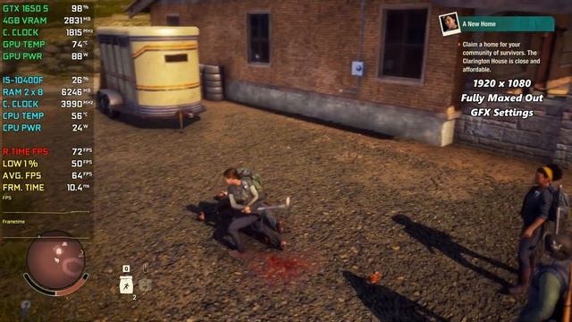 State of Decay 2 | GTX 1650 Super & GTX 1650 | 1080p Ultra Settings Gameplay Test смотреть онлайн