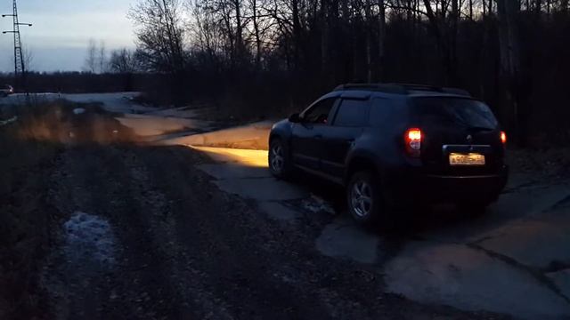 Duster на полигоне. смотреть онлайн