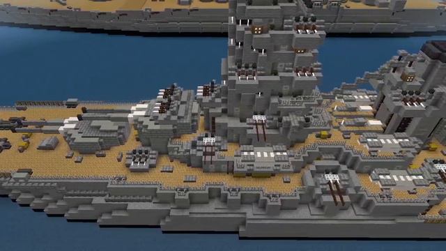 Minecraft | Ise-class Battleships (Ise & Hyuga - 1941 vs 1944) 🇯🇵🇯🇵🇯🇵 смотреть онлайн