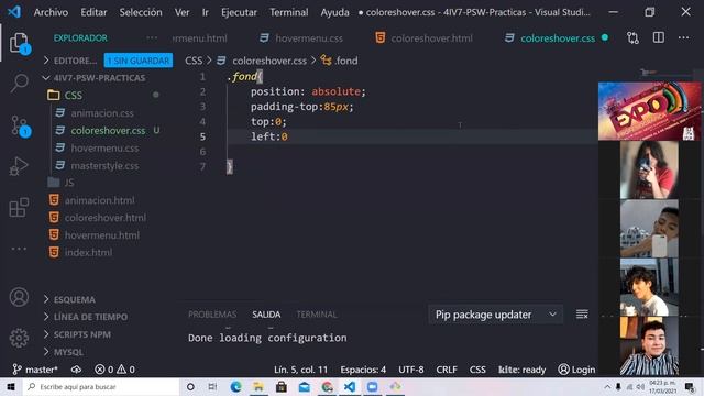 CSS3 Colores Hover смотреть онлайн